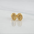 Topos Virgen De Guadalupe 0.6 g / 6.12 mm Oro Amarillo 18K