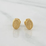 Topos Virgen De Guadalupe 0.7 g / 4 mm Oro Amarillo 18K