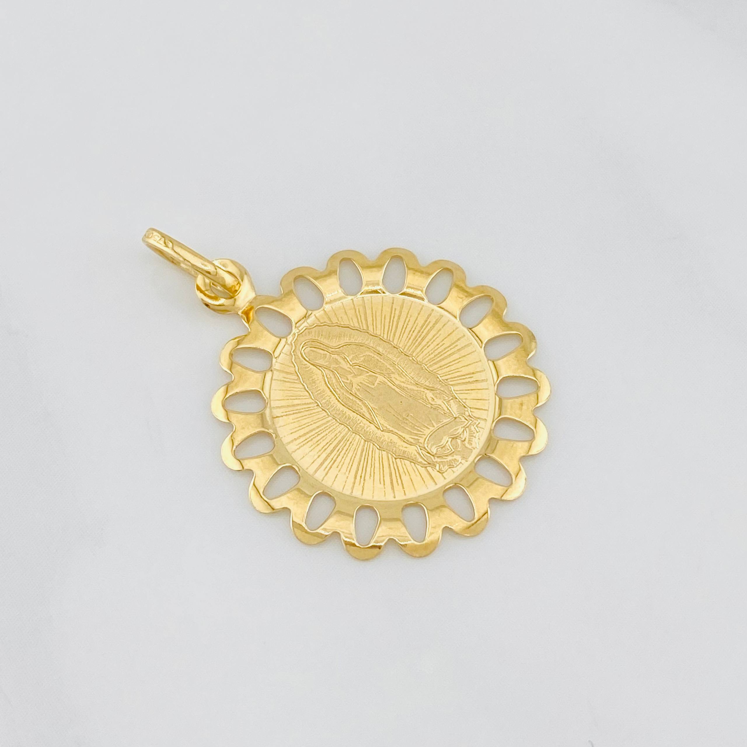 Dije Virgen de guadalupe 1.25g / 2.5cm Oro Amarillo 18K