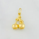 Dije Cerezas 1.2g / 2.5cm Oro Amarillo 18K