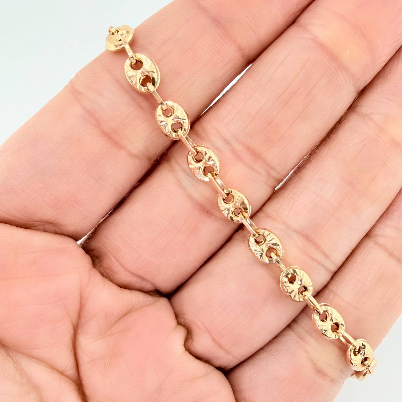 Pulso GC 4.55gr / 19.5cm / 4.75mm Oro Amarillo 18K %