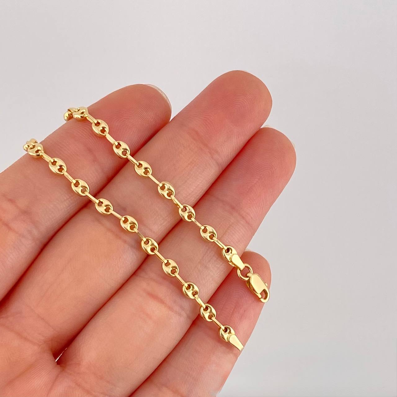 Cadena GC 6.15g / 55cm / 3.3mm Oro Amarillo 18K