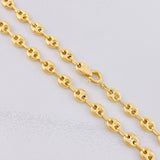 Cadena GC 11g / 60cm / 4.8mm Oro Amarillo 18K