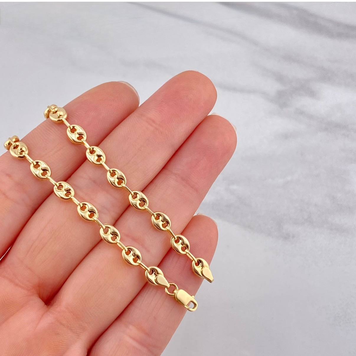 Cadena GC 8.15g / 60cm / 4.1mm Oro Amarillo 18K