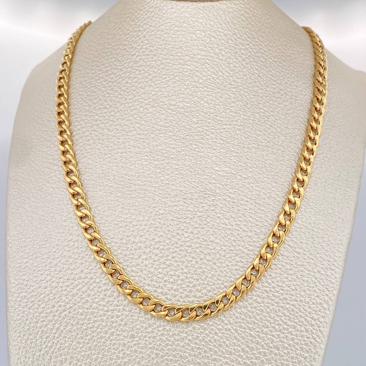 Cadena Cubana 6gr / 60.2cm / Oro Amarillo +1 18K $