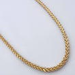 Cadena Franco 18.9gr / 65cm / Dos Oros Amarillo Blanco +3 18K $