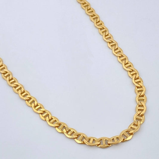 Cadena Escalera 7.35gr / 60cm / Oro Amarillo +3 18K $