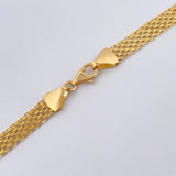 Cadena China 11.35gr / 59.5cm / Oro Amarillo +1 18K $