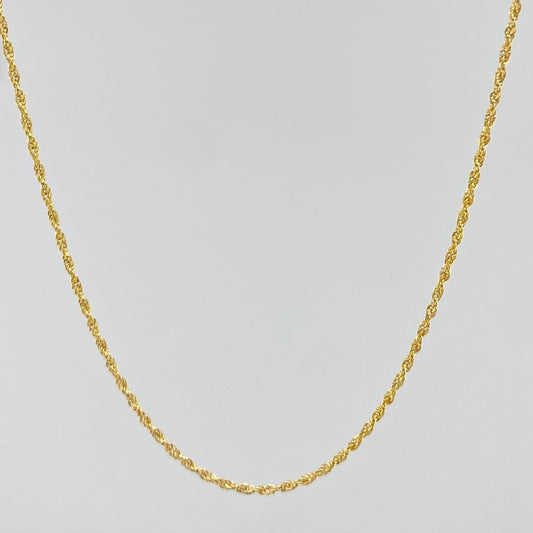 Cadena Lazo 1.15 g / 60 cm / 1.2 mm Oro Amarillo 18K