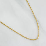 Cadena Lazo 1.05 g / 60 cm / 1.2 mm Oro Amarillo 18K