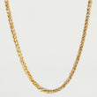 Cadena Franco 12.45 g / 65 cm / 2.5 mm Dos Oros Amarillo Blanco 18K