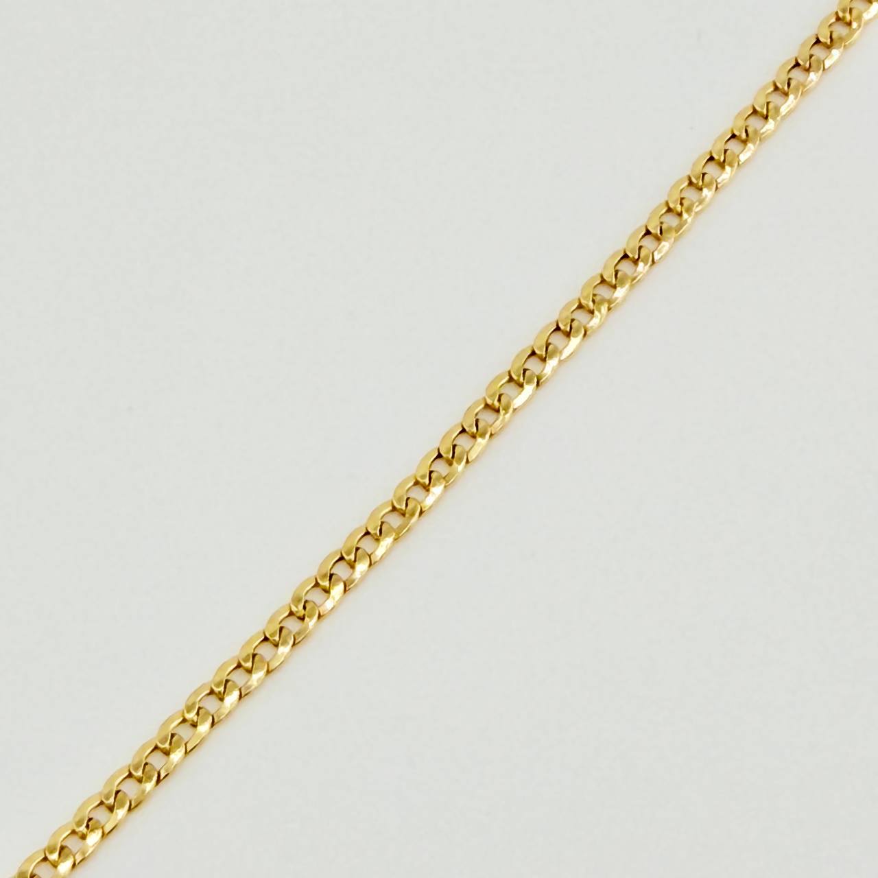 Pulso Cubana 1.55gr / 19.1cm / 2.33mm Oro Amarillo +1 18K $