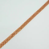 Pulso Chino 4.3gr / 19.1cm / 5.35mm Oro Rosa +3 18K $