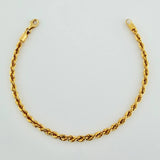Pulso Lazo 2.8gr / 18.1cm / 3.03mm Oro Amarillo +3 18K $