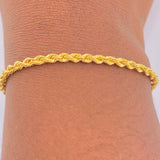 Pulso Lazo 1.75gr / 19.1cm / 2.64mm Oro Amarillo +3 18K $