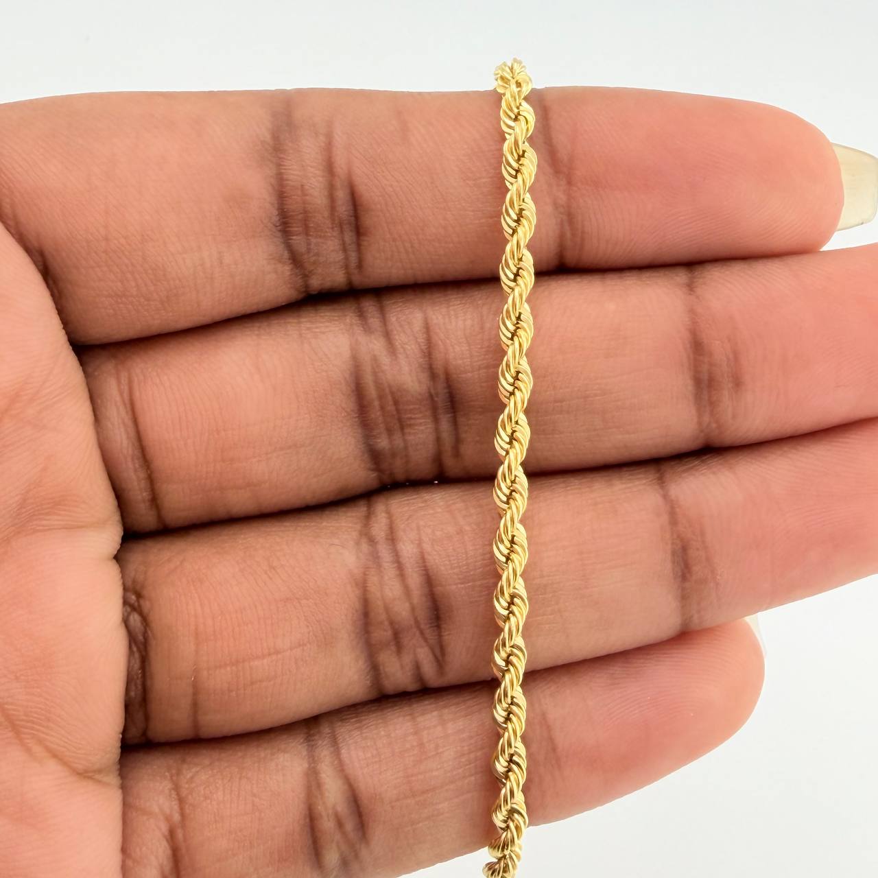Pulso Lazo 1.75gr / 19.1cm / 2.64mm Oro Amarillo +3 18K $