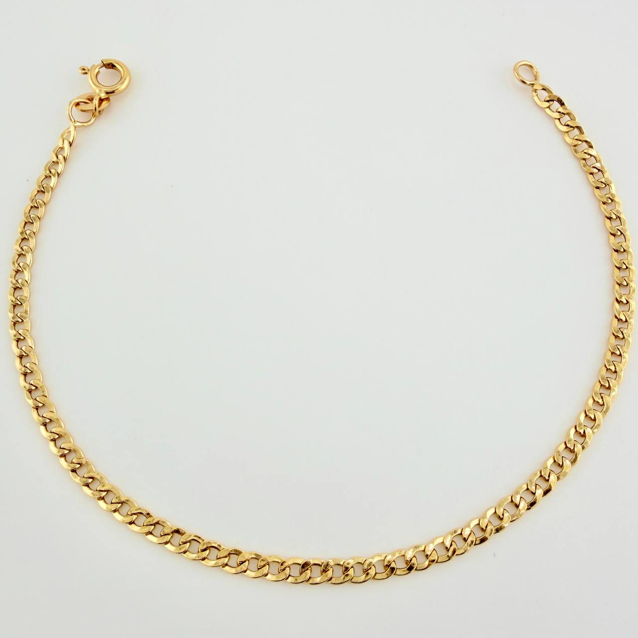 Pulso Cubana 1.95gr / 19cm / 2.68mm Oro Amarillo +1 18K $