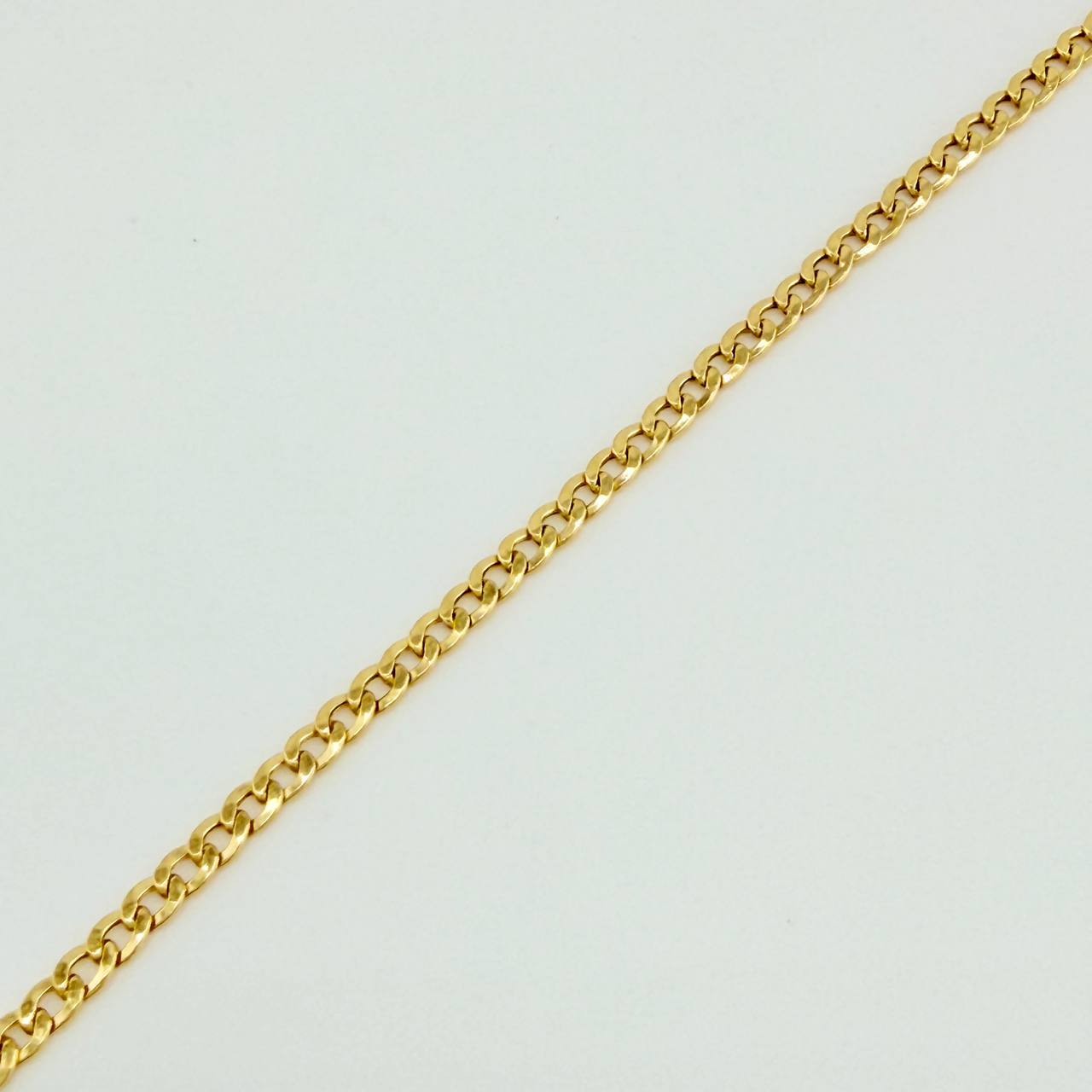 Pulso Cubana 1.95gr / 19cm / 2.68mm Oro Amarillo +1 18K $