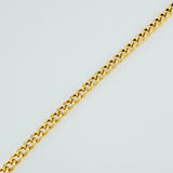 Pulso Cubana 3.8gr / 19.1cm / 3.63mm Oro Amarillo +1 18K $
