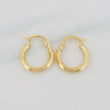 Candongas Ciri 1.05g / 1.5cm Oro Amarillo 18K