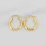 Candongas Ciri 1.05g / 1.5cm Oro Amarillo 18K