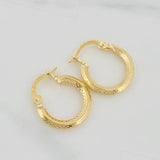 Candongas Ciri 1.05g / 1.5cm Oro Amarillo 18K