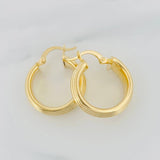 Candongas Winter 3.1g / 2.2cm Oro Amarillo 18K