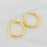 Candongas Germa 3g / 2.5cm Oro Amarillo 18K
