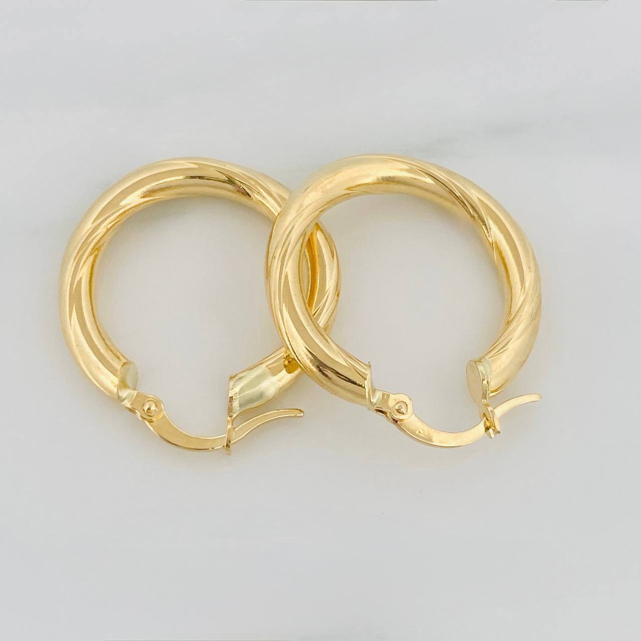 Candongas Germa 3g / 2.5cm Oro Amarillo 18K