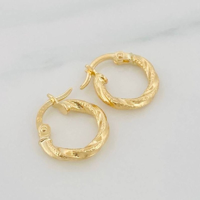 Candongas Anny 1g / 1.3cm Oro Amarillo 18K