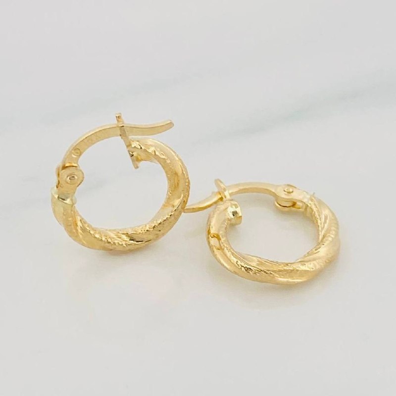 Candongas Anny 1g / 1.3cm Oro Amarillo 18K