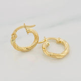 Candongas Anny 1g / 1.3cm Oro Amarillo 18K