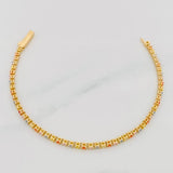 Pulso Tennis 4.45g / 16cm / 2.5mm Oro Amarillo 18K