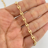Cadena GC 6.95g / 50cm / 4.1mm Oro Amarillo 18K