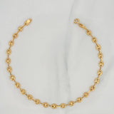 Tobillera GC 3.7g / 27cm / 5.1mm Oro Amarillo 18K