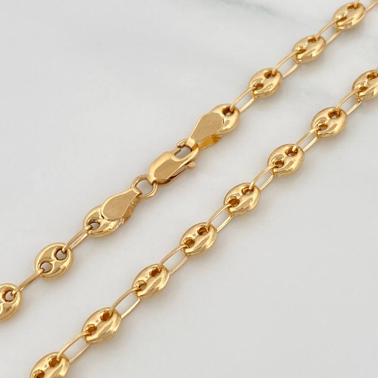Cadena GC 6.95g / 50cm / 4.1mm Oro Amarillo 18K