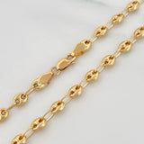 Cadena GC 6.7g / 50cm / 4.1mm Oro Amarillo 18K