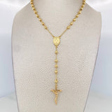 Rosario Virgen Milagrosa 10.45g / 60cm / 4mm Oro Amarillo 18K