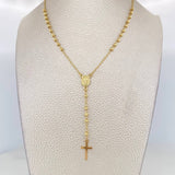 Rosario Virgen Milagrosa 6.2g / 55cm / 3mm Oro Amarillo 18K