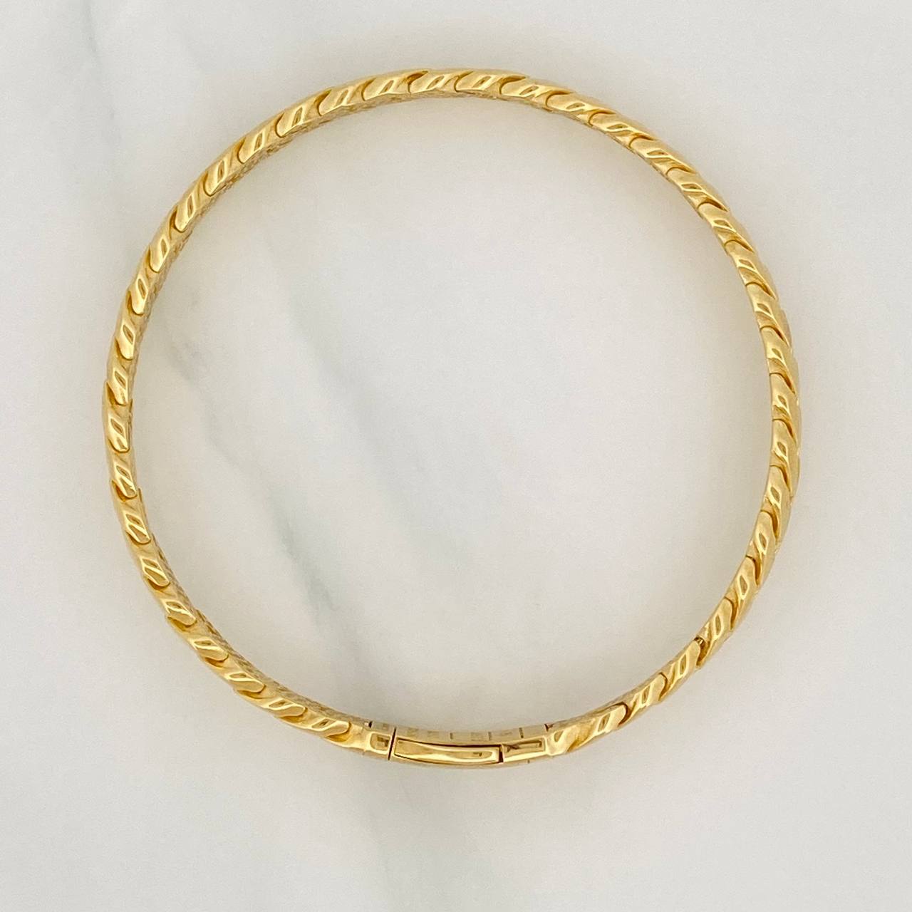 Pulso Cubano Infinito 12g / 19cm / 6.5mm Oro Amarillo 18K