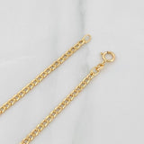Pulso Cubano 1.1g / 20cm / 2.46mm Oro Amarillo 18K