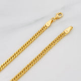 Pulso Cubano 2.15g / 19cm / 2.57mm Oro Amarillo 18K