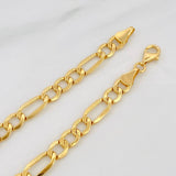 Pulso Figaro 2.8g / 18cm / 4.46mm Oro Amarillo 18K