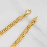 Pulso China 3.1g / 19cm / 3.91mm Oro Amarillo 18K