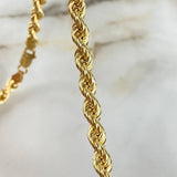 Cadena Lazo 20gr / 70cm / 5mm Oro Amarillo ©