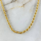 Cadena Lazo 20gr / 70cm / 5mm Oro Amarillo ©