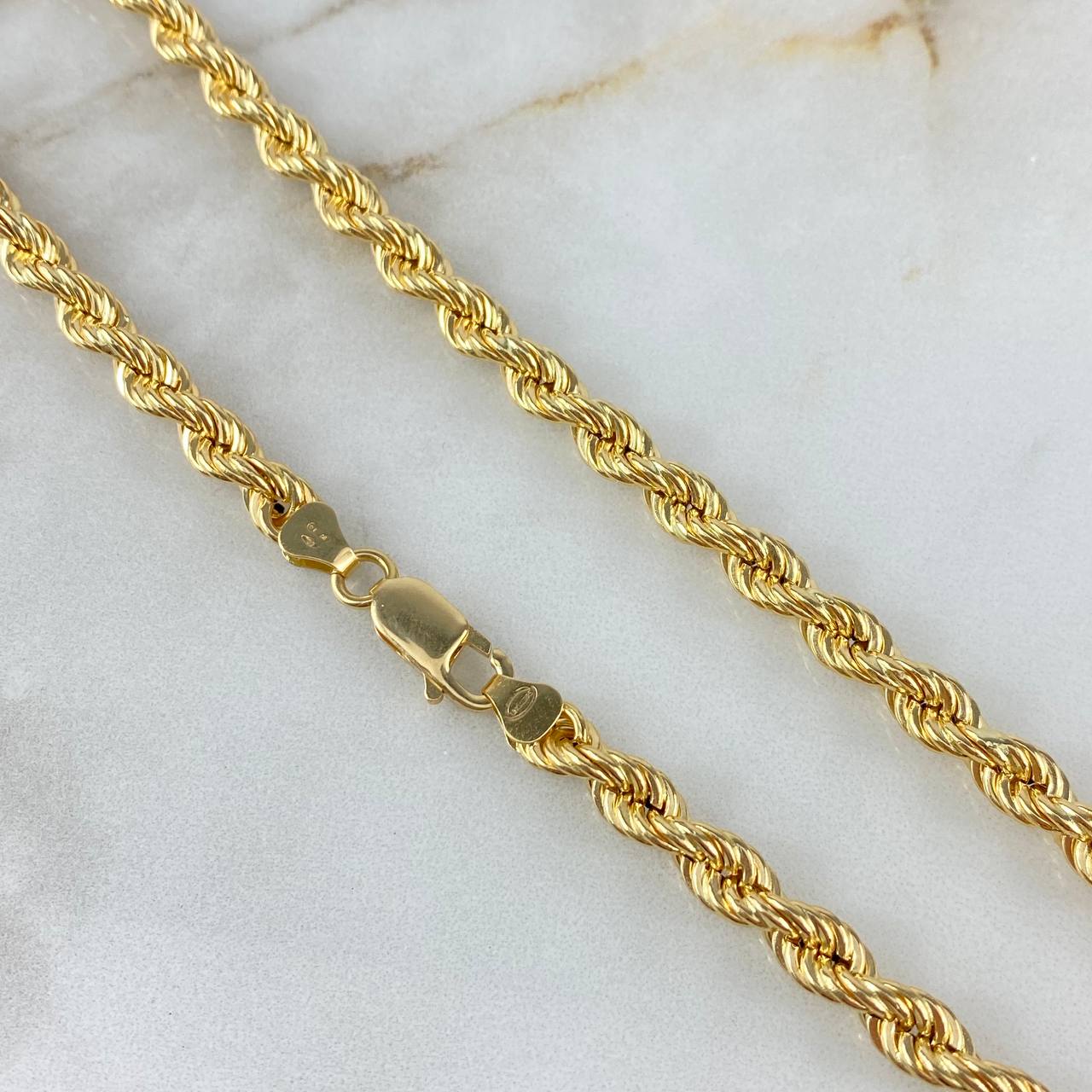 Cadena Lazo 20gr / 70cm / 5mm Oro Amarillo ©