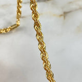 Cadena Lazo  11.35gr / 60cm / 3.45mm Oro Amarillo +3