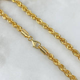 Cadena Lazo  11.35gr / 60cm / 3.45mm Oro Amarillo +3