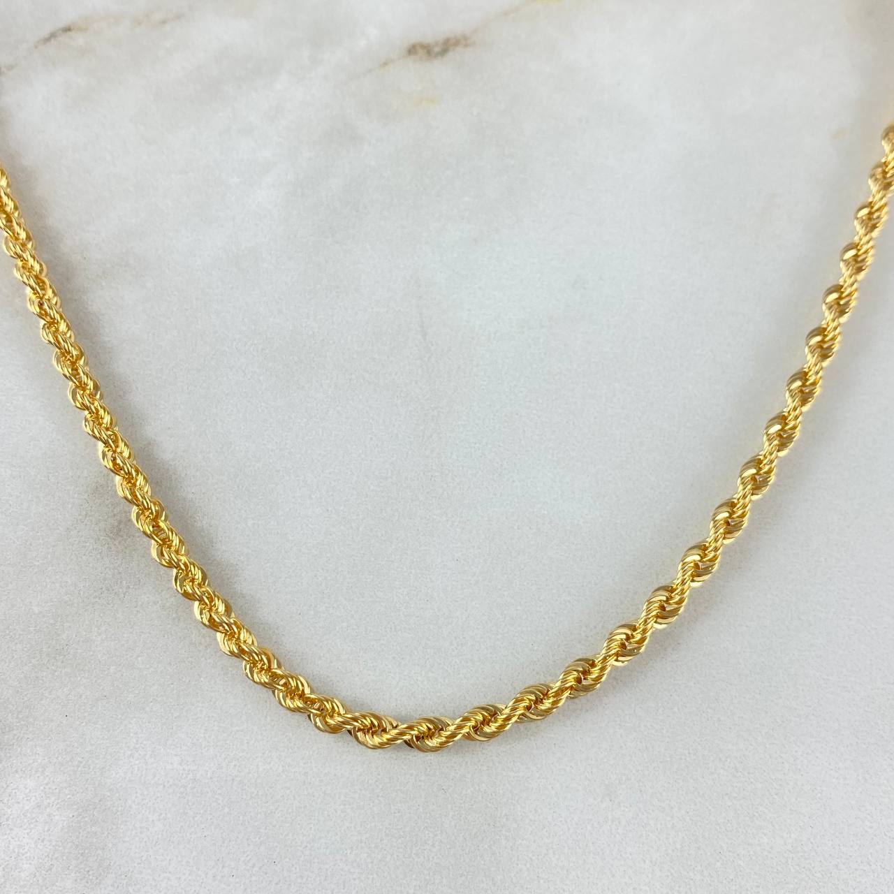 Cadena Lazo 5.65gr / 45cm / 3mm Oro Amarillo +3 ©
